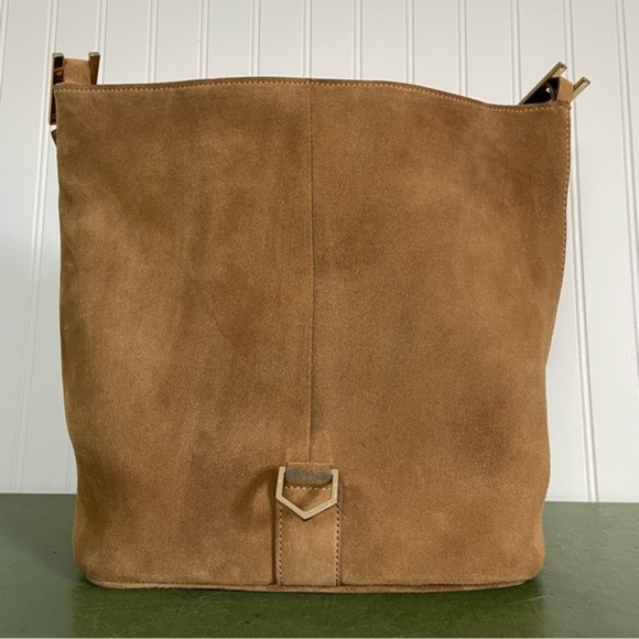 India Hicks EDWINA Hobo/Saddle Bag in Suede - Picture 13 of 13
